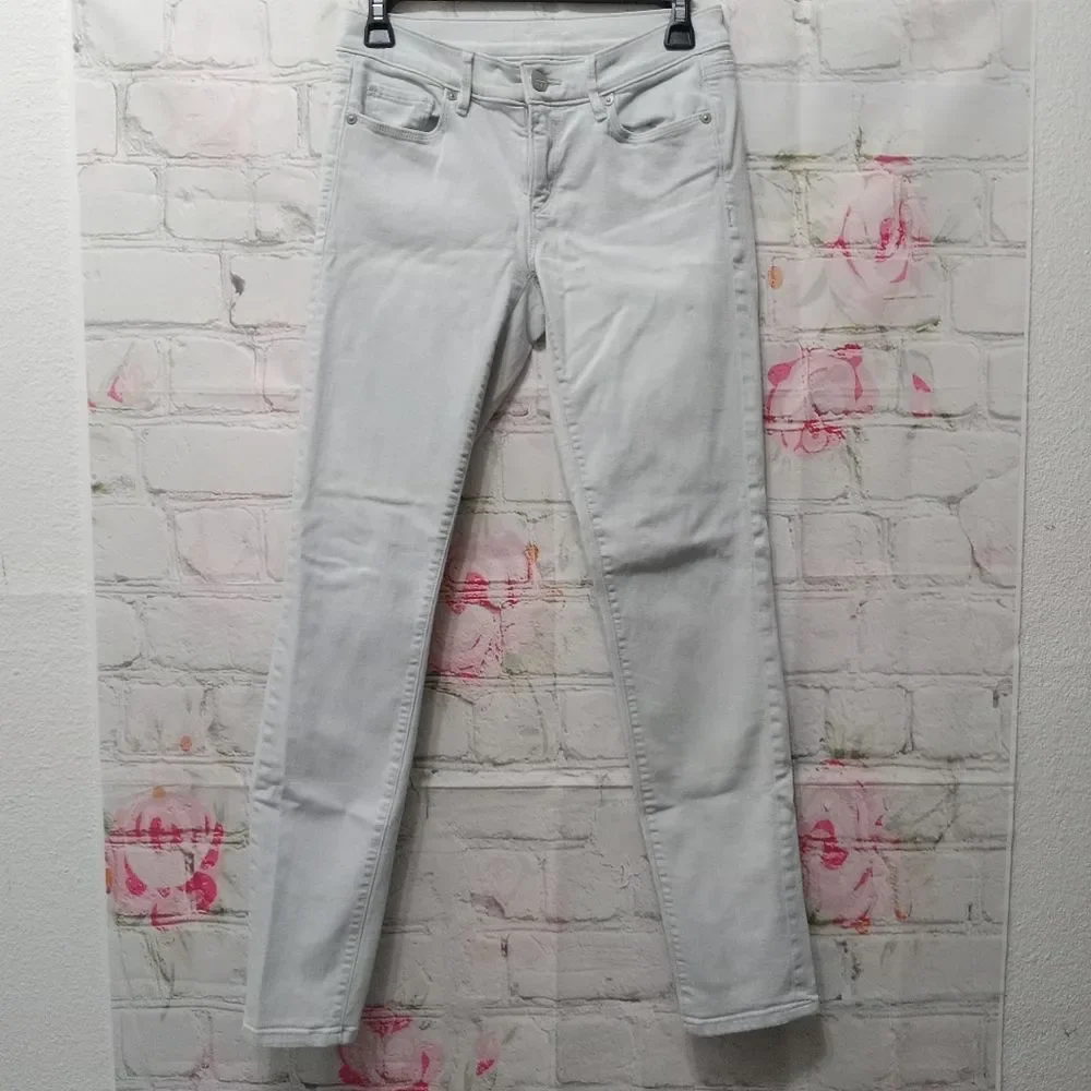 Ann Tayler Loft jeans light‎ grayish size 26